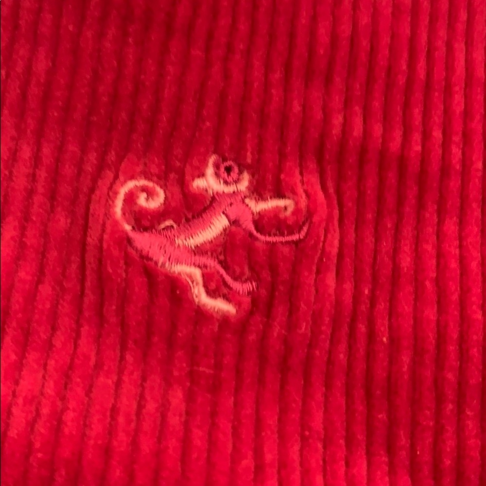 Bright pink Corderoy skirt - Picture 3 of 5